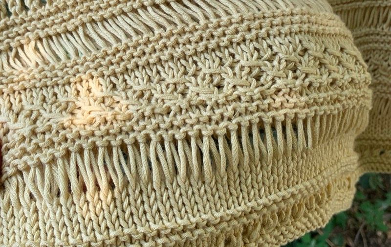 Come fare una maglia allungata ai ferri