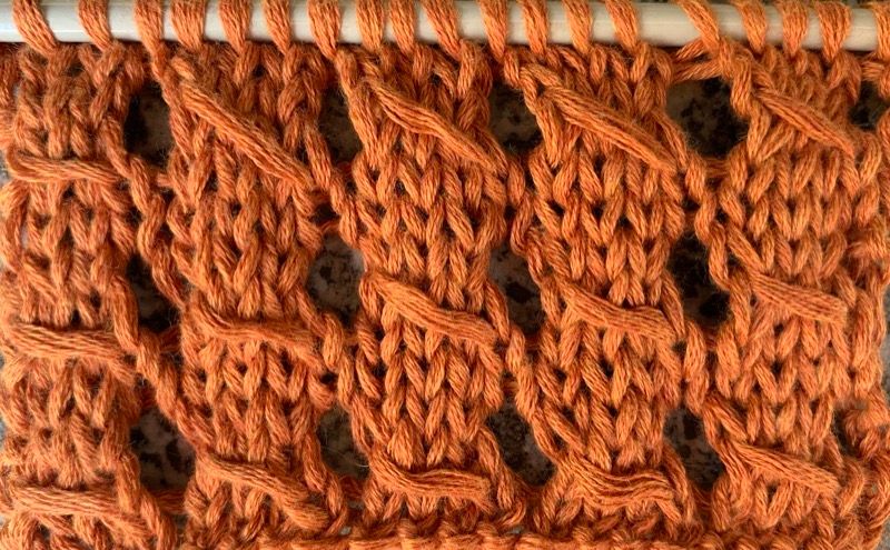 Come fare il punto passato traforato, ai ferri