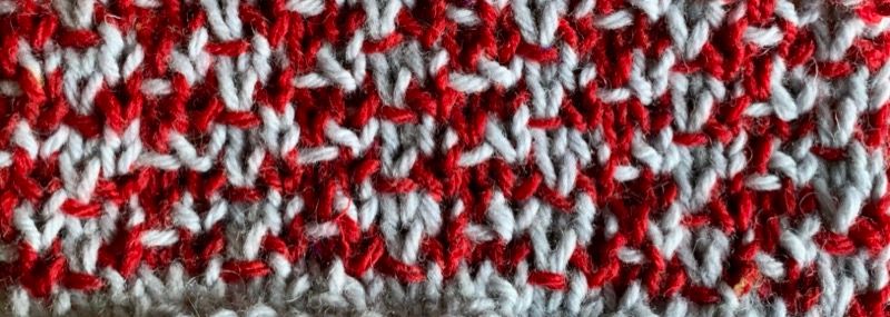 Come fare il punto Tweed puntinato ai ferri